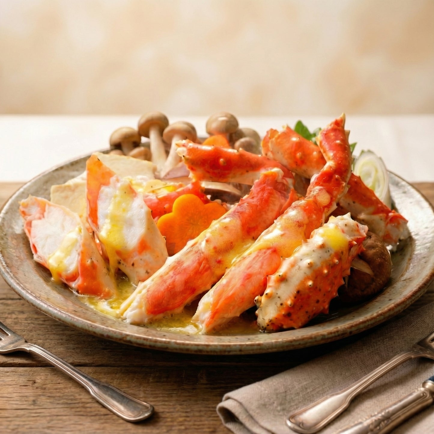 Premium King Crab Legs – Large Cut, Natural Sweetness