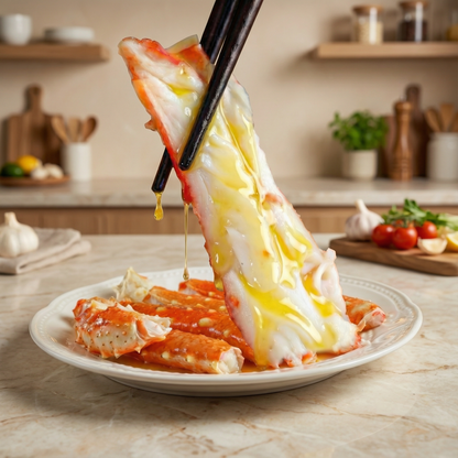 Premium King Crab Legs – Large Cut, Natural Sweetness