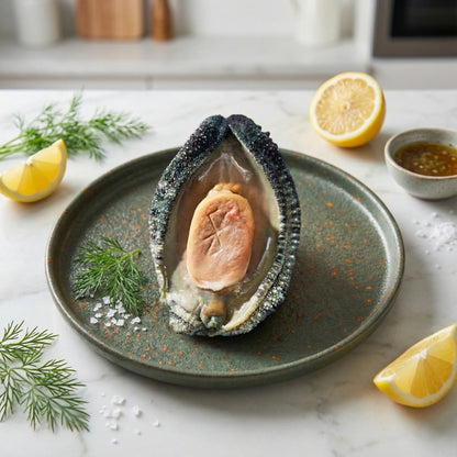 Premium Whole Abalone – Structured Texture, Pure Ocean Taste