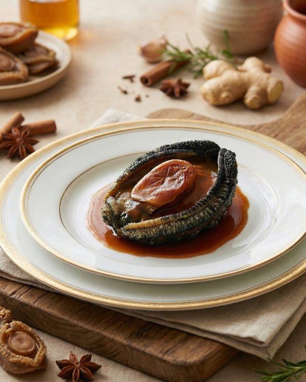 Premium Whole Abalone – Structured Texture, Pure Ocean Taste