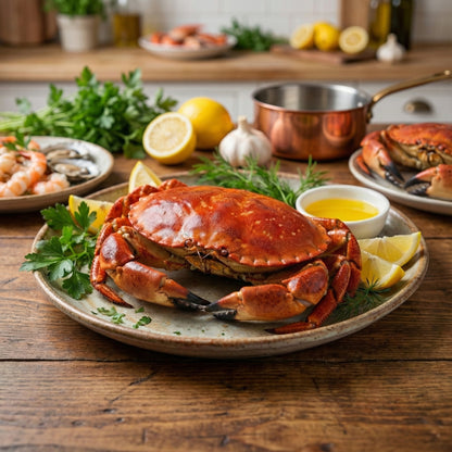 Premium Whole Crab – Tender Meat, Clean Ocean Flavor