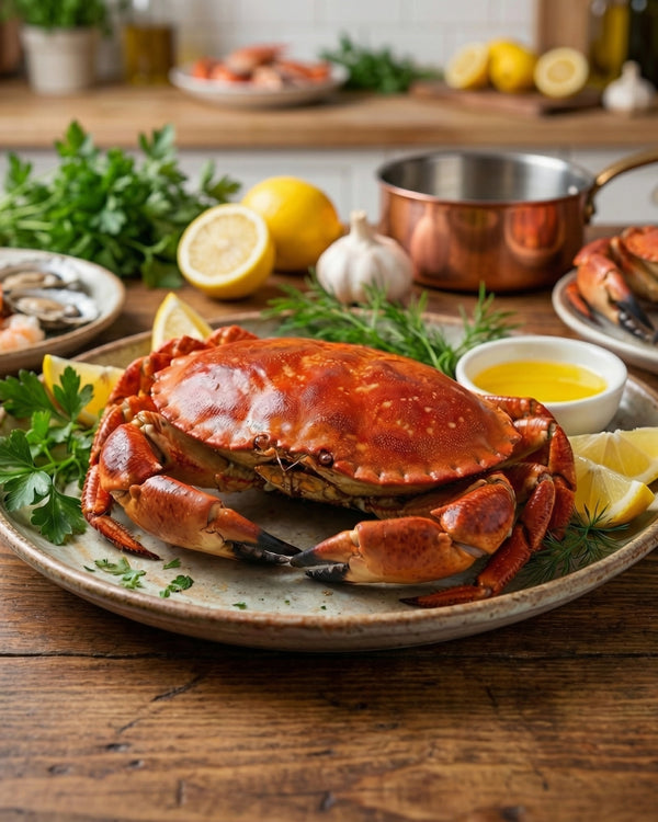 Premium Whole Crab – Tender Meat, Clean Ocean Flavor