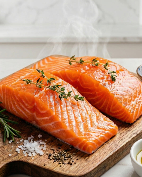 Premium Salmon Fillet – Balanced Fat, Clean Finish