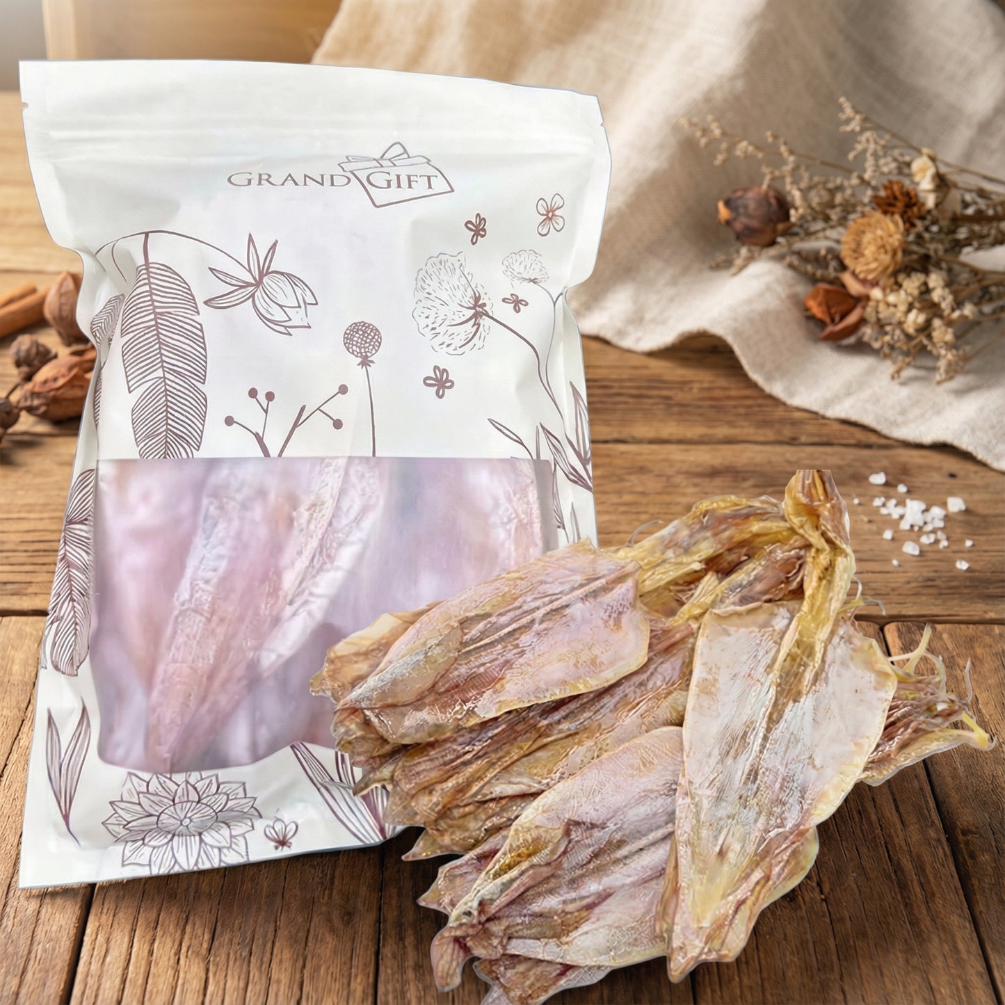 Premium Dried Squid – Concentrated Flavor, Firm Texture